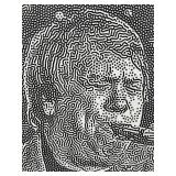 Original Artwork Signed by Bobby Keys - Rolling Stones Saxophonist