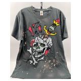 Ed Hardy XL T-Shirt with Skull and Sword Design