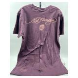 Ed Hardy XL Graphic T-Shirt with Snake and Hat Design