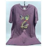 Ed Hardy XL Snake Graphic T-Shirt