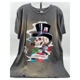 Ed Hardy XL Vintage T-Shirt with Skull and Dice Design