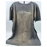 Ed Hardy XL Vintage T-Shirt with Skull and Dice Design