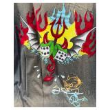 Ed Hardy Gray Graphic T-Shirt XL