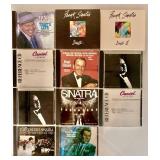 Collection of 12 Frank Sinatra Music CDs