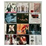 Collection of 12 Classic Rock and Metal CD Albums including Meat Loaf
