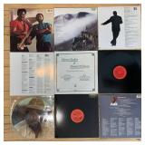 Set of 9 Vinyl Records Featuring Various Artists including Ben E. King