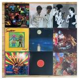 Collection of 9 Vintage Santana Vinyl Records