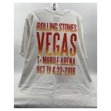 XL Rolling Stones Concert T-Shirt Vegas 2016