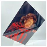 Set of 9 Metal Photographs Featuring the Rolling Stones #1
