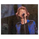 Set of 9 Metal Photographs Featuring the Rolling Stones #1