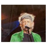 Set of 9 Metal Photographs Featuring the Rolling Stones #1