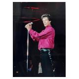 Framed Mick Jagger and Keith Richards Concert Photos