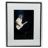 Framed Mick Jagger and Keith Richards Concert Photos