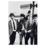 Framed Black and White Photograph of The Rolling Stones 1963