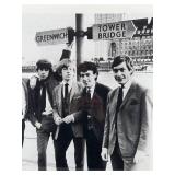 Framed Black and White Photograph of The Rolling Stones 1963