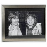 Framed Limited Edition Print "The Glimmer Twins" 58/500