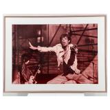 Vintage Rolling Stones Concert Photograph Featuring Mick Jagger