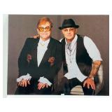 Elton John and Bernie Taupin Metal Photograph #2