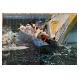 Signed Sailing Poster Featuring Captain Dennis Conner