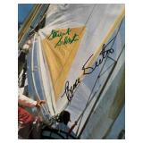 Signed Sailing Poster Featuring Captain Dennis Conner