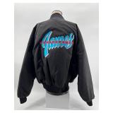 King Louie Pro Fit Black Jacket and Champion Grey Sweatshirt with James Productions Embroidery