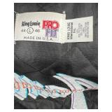 King Louie Pro Fit Black Jacket and Champion Grey Sweatshirt with James Productions Embroidery