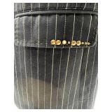 Marc Ecko Pinstripe Blazer with Decorative Embellishments