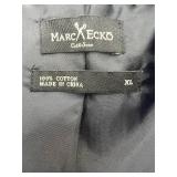 Marc Ecko Pinstripe Blazer with Decorative Embellishments