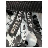 Affliction Black Jacket with Skull Embroidery - Mens XL