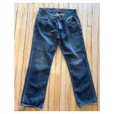 Affliction Denim Killers Distressed Jeans, Waist 36 Inseam 34
