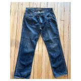 Affliction Denim Killers Distressed Jeans, Waist 36 Inseam 34