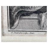 Antique Style Engraving Print of Charles Howard, Duke of Kent