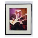 Collection of 8 Framed Concert Photography Prints Featuring Iconic Musicians By JIMMY STEINFELDT