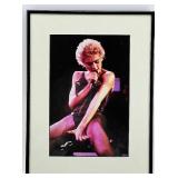 Collection of 6 Framed Celebrity Music Photos including Elton John by JIMMY STEINFELDT