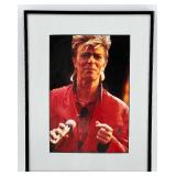Collection of 6 Framed Celebrity Music Photos including Elton John by JIMMY STEINFELDT
