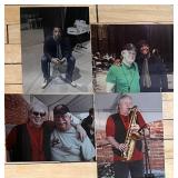 Collection of Metal Photographs Featuring Bobby Keys and Bernard Fowler