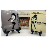 Set of 3 LeRoy Neiman Art Catalogs Featuring Femlin Series