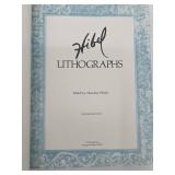 Set of 2 Hibel Lithographs Art Books - Revised and First Edition