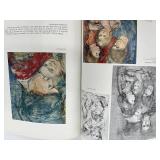 Set of 2 Hibel Lithographs Art Books - Revised and First Edition