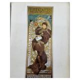 Collection of 6 Alfons Mucha Art Nouveau Posters
