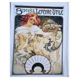 Collection of 6 Alfons Mucha Art Nouveau Posters