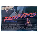 Vintage 1989 Rooftops Movie Poster