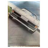 Vintage Porsche Promotional Poster
