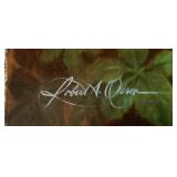 Limited Edition Signed Art Print by Robert Owen "Lady with Flute"