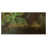 Limited Edition Signed Art Print by Robert Owen "Lady with Flute"