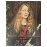 Limited Edition Signed Art Print by Robert Owen "Lady with Flute"