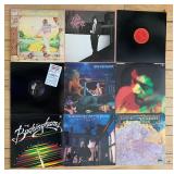 Collection of 9 Vinyl Records Including Jimi Hendrix and The Brecker Brothers