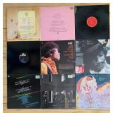 Collection of 9 Vinyl Records Including Jimi Hendrix and The Brecker Brothers