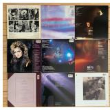 Set of 9 Classic Vinyl Records including Sting, Bonnie Tyler, and Richard Marx
