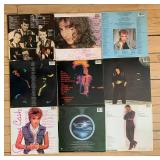 Collection of 9 Vinyl Records Featuring Various Artists including Barbara Mandrell